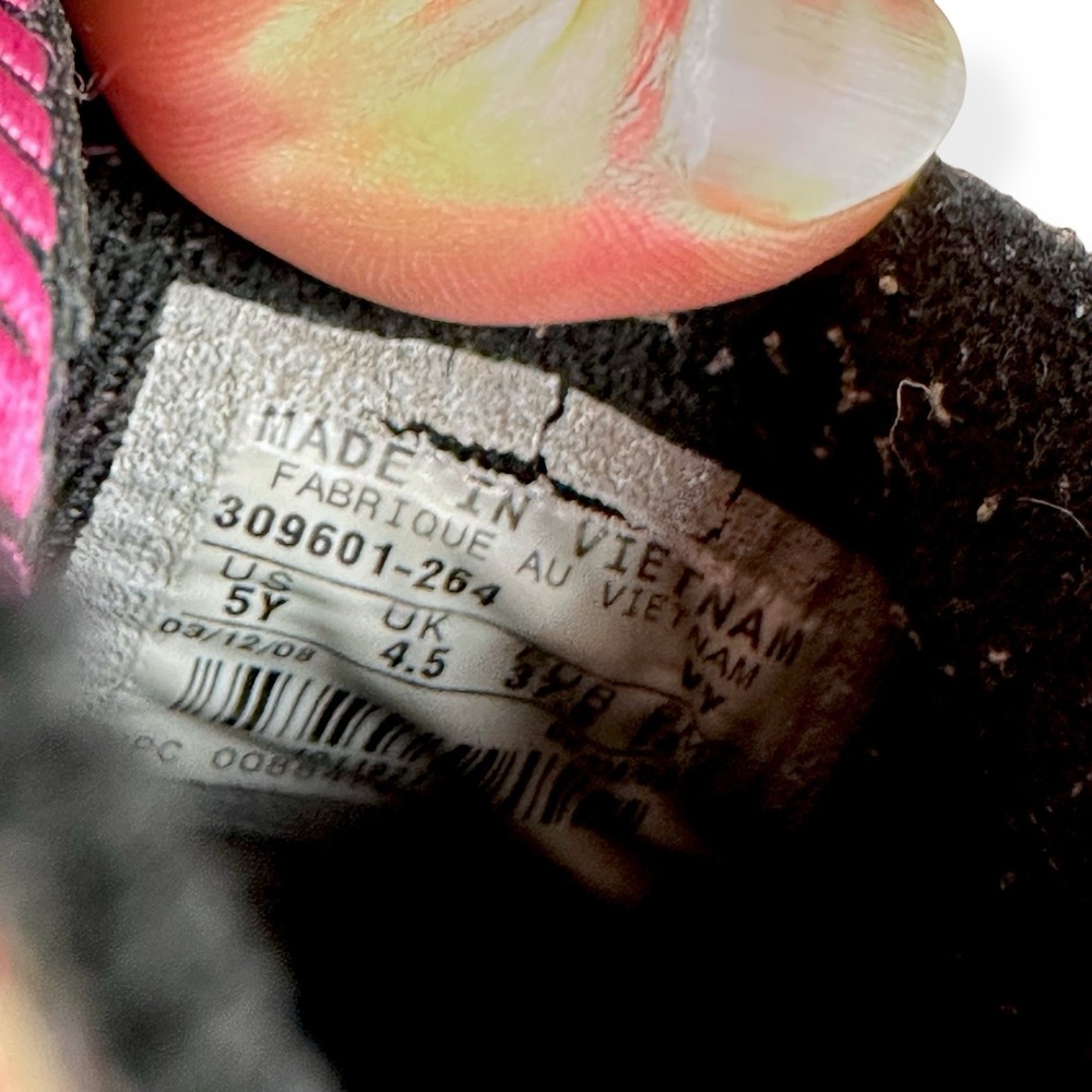 Nike Dunk Low Girls‎ Shoes Plaid Size 5 Hemp/Pinkfire Ii-Sail-Light Brown 2008 - Picture 13 of 13